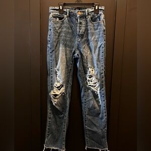 BDG by Urban Distressed Straight Jeans